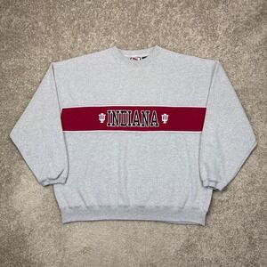 Vintage 90s Indiana Hoosiers‎ Sweatshirt 2XL